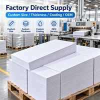 Carton spécial recyclable en pâte de bois vierge, enduit de résine double face, pour impression offset, emballage cadeau et artisanat