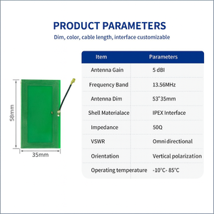 高品質NFCアンテナ13.56MHzフレキシブルFPC外部カードリーダーモジュールRFID PCBボードモバイル決済デバイス - Product Image 3