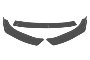 Kit de calafetagem para carros 3pçs pp, lábio frontal/amortecedor para mazda 6/temze fibra de carbono 2019 - Product Image 4