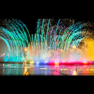 Fontaine musicale <span class=keywords><strong>de</strong></span> jardin <span class=keywords><strong>en</strong></span> acier inoxydable <span class=keywords><strong>de</strong></span> luxe Optimum Show, fontaine d'eau extérieure musicale à vendre - Product Image 4