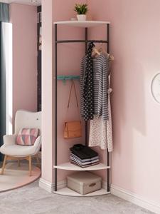 <span class=keywords><strong>Appendiabiti</strong></span> <span class=keywords><strong>ad</strong></span> <span class=keywords><strong>Angolo</strong></span> da Terra, Stile Nordico Semplice e Moderno, Attaccapanni in Metallo per Camera da Letto - Product Image 3