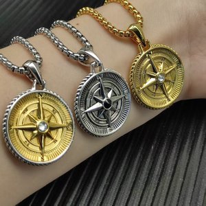 Collares con Colgante de Joyería <span class=keywords><strong>David</strong></span> de Alta Calidad <span class=keywords><strong>y</strong></span> Collar Retro de Piedra Hecho a Medida para Mujer, Regalo - Product Image 2