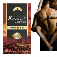 Café Maca Power Max OEM ODM, café énergétique au maca, poudre de café maca biologique, caféiné, goût neutre, pour hommes, emballage en boîte