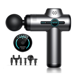 Mini <span class=keywords><strong>pistola</strong></span> de masaje corporal VTT con 4 cabezales intercambiables para alivio personalizado No hay <span class=keywords><strong>opiniones</strong></span> aún - Product Image 1