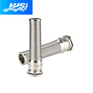 Cable Gland Stainless Buy It Now M18 Stainless Steel Flex Spiral Strain Relief Cable Grip With Anti Bend Protection Metal Wire Gland Waterproof IP68