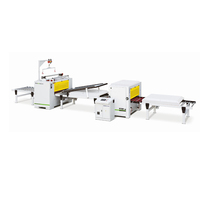 Machine de collage du papier entièrement automatique, ligne de plastification du bois à haute pureté sur les deux côtés