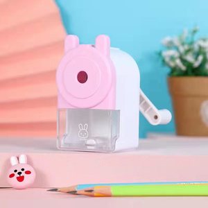 Taille-crayon mécanique automatique à manivelle, design créatif et attrayant, pour le dessin, fournitures scolaires, prix, vente en gros - Product Image 6