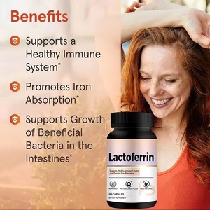 Capsule di Colostro Bovino e Lattoferrina Bioflex OEM ODM Etichetta Privata 500 mg Integratore Alimentare in Capsule - Product Image 4