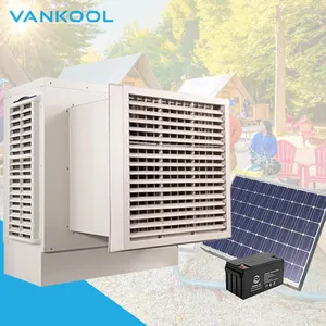 Vankool cooler fan solar power 12v dc airle cooler condizionatore d'aria verticale per finestre