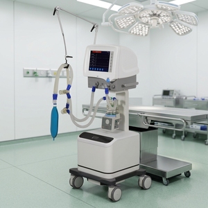 Ventilateur médical électrique pour hôpital, pour utilisation en soins intensifs, traitement du syndrome d'<span class=keywords><strong>apnée</strong></span> du sommeil - Product Image 1