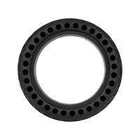 Pneu plein en caoutchouc non pneumatique en nid d'abeille de 8,5 pouces, conception à trou aveugle, pour trottinette M365 Pro 1S Essential et vélos pour enfants