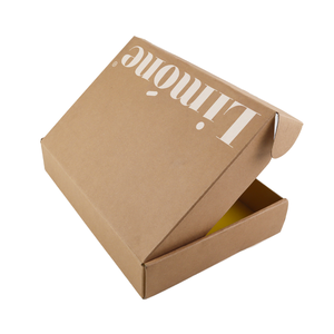 Scatole di Spedizione in Cartone Ondulato Kraft con Logo Personalizzato per Abbigliamento, Cosmetici e Piccole Imprese - Product Image 1