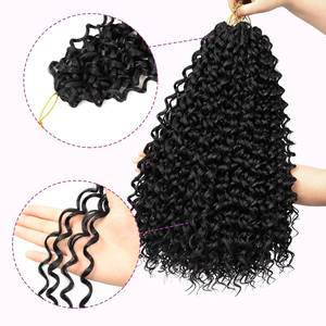 <span class=keywords><strong>Capelli</strong></span> <span class=keywords><strong>Ricci</strong></span> Leggeri per Crochet, Senza Prurito, Senza Crespo, Morbidi, in <span class=keywords><strong>Capelli</strong></span> Umani, Pre-annodati con Estremità <span class=keywords><strong>Ricci</strong></span>, per Intrecciare, per Uso Quotidiano Femminile - Product Image 2