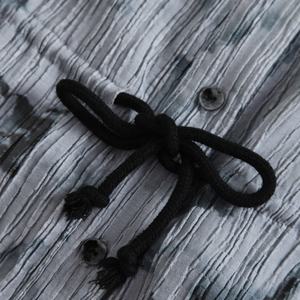 Abbigliamento di Marca all'Ingrosso Abito Chemisier Midi da Donna Personalizzato Primavera Estate 2024 in Rayon con Manica Corta, Bottoni, Stampa Integrale e Cintura - Product Image 4