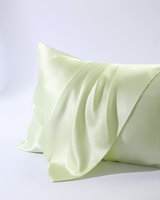 Draps de lit en soie naturelle minimaliste écologique housse de couette et taie d'oreiller ensemble literie portable non jetable et couette