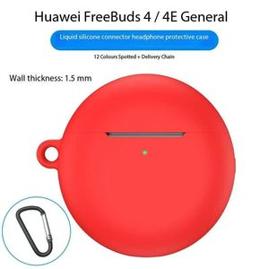 Custodia custodia per auricolari <span class=keywords><strong>Bluetooth</strong></span> custodia Anti-goccia in Silicone Forwelleny custodia per auricolari per Huawei Freebuds 4/4E non auricolari - Product Image 6