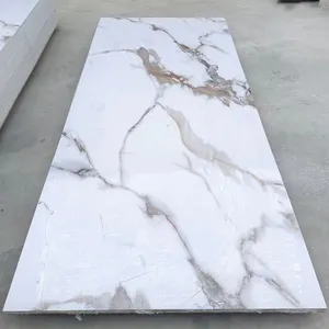 Professional Factory Waterproof Uv Marble Board Pvc Wall Panel