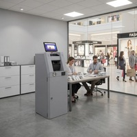 Machine de dépôt d'espèces pour les entreprises CIT, collecte sécurisée d'espèces, fabricant OEM Jinrui CDM-9000A, machine de dépôt d'espèces