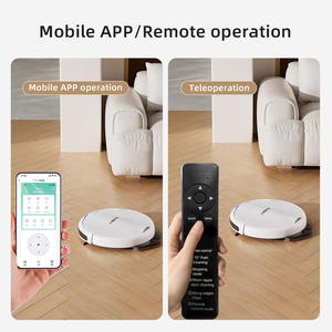 หุ่นยนต์ทำความสะอาด S34 เครื่องดูดฝุ่นหุ่นยนต์ แบตเตอรี่ 0.6-1 ลิตร ระบบนำทางแบบสุ่ม กวาดและถูพื้น ควบคุมผ่านแอป ครอบคลุมพื้นที่ 90-120 ตร.ม. - Product Image 4