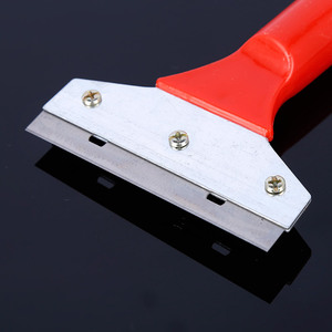 Removedor de lechada de acero inoxidable, mango grueso de 38 cm de largo, cuchillo de limpieza duradero para baldosas de cemento y suelos. - Product Image 2