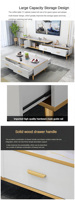 Vente chaude Nouveau Style Salon Meubles Classiques Pas Cher Prix Creative Table Basse