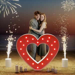 Prezzo di fabbrica cuore love lettera luce si erge in metallo tendone lettere sfondo chiaro <span class=keywords><strong>con</strong></span> luci per Baby Shower matrimonio - Product Image 1