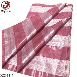 Tissu Bazin 100% coton à imprimés africains, pour homme et femme, robe brillante, motifs Ankara, <span class=keywords><strong>brocart</strong></span> tendance guinée - Product Image 1