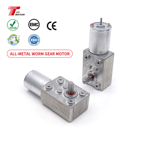 12V DC Worm Gear <span class=keywords><strong>Motor</strong></span> <span class=keywords><strong>Encoder</strong></span> 6 vòng/phút mô-men xoắn cao động cơ 24V DC Worm Gear <span class=keywords><strong>Motor</strong></span> - Product Image 1