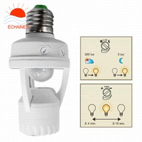Vente chaude E27 à E27 Prise de capteur Bonne qualité Support de lampe Prise de courant Ampoule Led