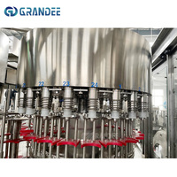 Ligne de production complète automatique de remplissage d'eau minérale potable de 500ml de A à Z