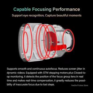 Lente SONGRAW AF 50mm F1.2 de Fotograma Completo, Gran Apertura, Enfoque Automático para Cámaras Sony con Montura E - Product Image 4