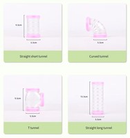 Tunnel d'exercice pour hamster en plastique écologique avec tuyaux de connexion externes – Kit DIY Hore Hrp084 – Luxe moderne, sûr et durable pour animaux de compagnie