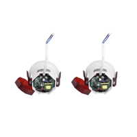 Haut-parleur de plafond avec diffusion sans fil Bluetooth pour maisons intelligentes et montage au plafond sans outils