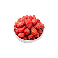 Hoge Kwaliteit Zoete Chinese Gedroogde Aardbei Fruit Snack Groothandel Levering