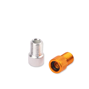Valve de conversion pour gonflage de pneu de vélo à pignon fixe, en aluminium et laiton, durable, filetage standard - Product Image 1