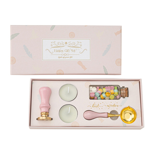 Manche en bois cuivre cire à cacheter timbre bricolage enveloppe de mariage personnalisé feu laque joint ensemble - Product Image 1