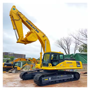 Chino barato usado Japón Komatsu PC350 35 toneladas equipo de movimiento de tierras excavadora con alta calidad para la venta - Product Image 3