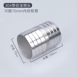 1 cái 304 ống thép không gỉ lắp đường kính bằng khớp nối khớp nối bề mặt nhẵn nippler cho ống - Product Image 5