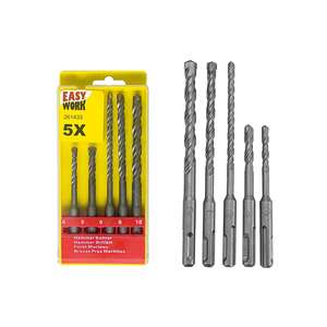 SDS-hamerdrill bit/Forets avec pastille sds/hamerboor bitset - Product Image 1