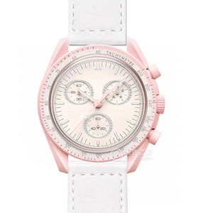 <span class=keywords><strong>Orologio</strong></span> <span class=keywords><strong>cinturino</strong></span> <span class=keywords><strong>in</strong></span> <span class=keywords><strong>pelle</strong></span> <span class=keywords><strong>con</strong></span> cronografo fase lunare, moda <span class=keywords><strong>donna</strong></span> - Product Image 3