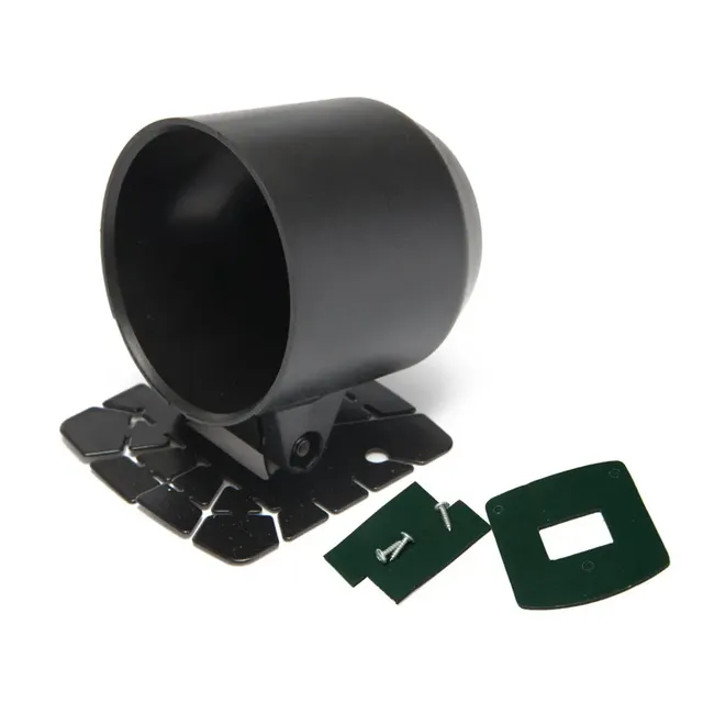 JIABEIR Universal 52mm 55mm ID 2 Inch Auto Car Meter Gauge Cup Holder Pod ABS Plastic & Steel Black Mount Bracket EPCV52BK