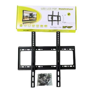 رف تلفاز ليد بألواح فولاذية مسطحة 14 26 42 63 80 85 بوصة ثابت من المصنع - Product Image 5