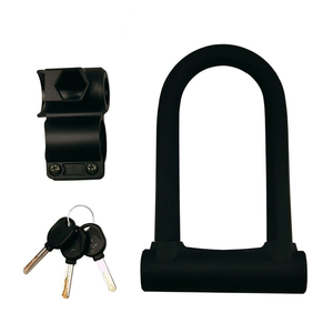 Nouveau <span class=keywords><strong>antivol</strong></span> vélo <span class=keywords><strong>U</strong></span> serrure câble combinaison vtt route montagne cyclisme serrure acier sécurité vélo serrures - Product Image 1