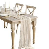 Étamine 10FT Boho Gauze Chemins de table