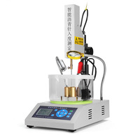 Appareil de test de pénétration du bitume intelligent ZhongjiaojianyiSZR-6, pénétromètre à température contrôlée