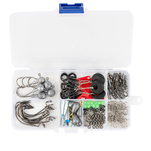 Lushazer 170 דיג יח'\סט להתמודד עם ערכת עם מכסחים מסתובבת פקקים פקקי מפצל טבעות ראשי יג 'יג' ל עבור בס קרפיון - Product Image 6