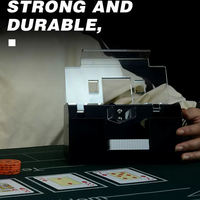 Mélangeur de cartes de Poker électronique de Casino et vente de chaussures mélangeur de cartes de Poker Machine automatique mélangeur à 2 étages