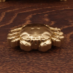 Figura de Cangrejo de Latón, Metal Sólido, Decoración Feng Shui, Símbolo de Riqueza, Artesanía con Forma de Animal, Regalo - Product Image 2