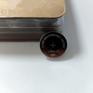 Reliable Factory Lithium Ion Rechargeable Button Cell LIR2477 3.6V 200mAh Battery Home Appliances <b>Consumer</b> <b>Electronics</b> - Product Image 6