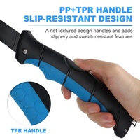 Couteau pliant en acier inoxydable YUEYANG 6 ''avec poignée en PP pour le filetage de pêche de cuisine et les accessoires de bateau de pêche d'appât